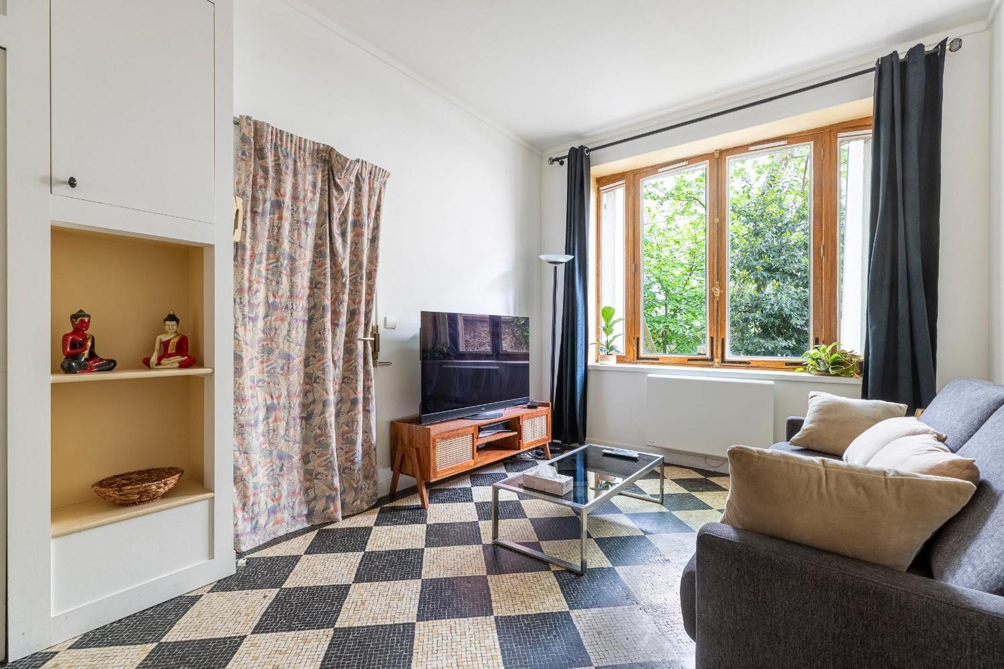 Charmant Studio Pere Lachaise Paris Extérieur photo